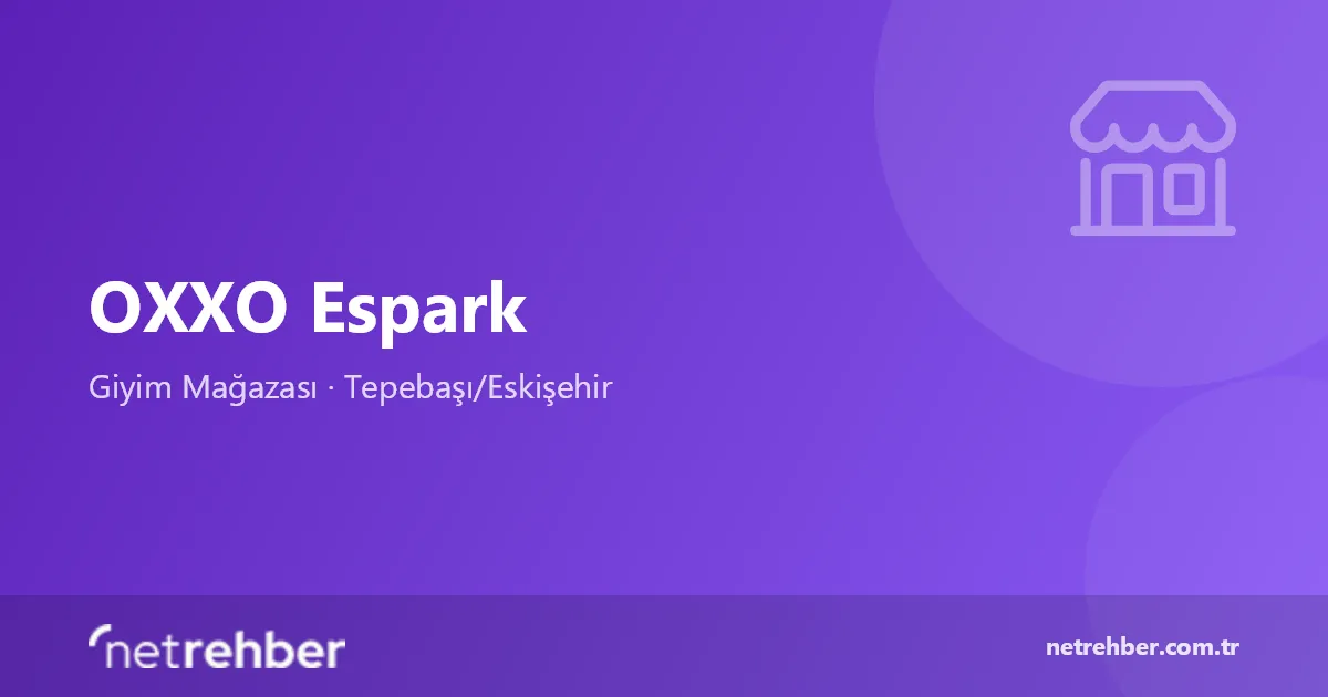 OXXO Espark kapak görseli