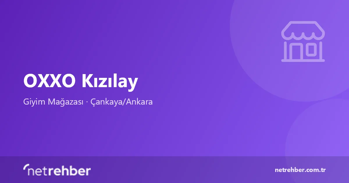 OXXO Kızılay kapak görseli
