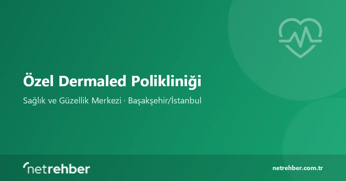 Özel Dermaled Polikliniği kapak görseli