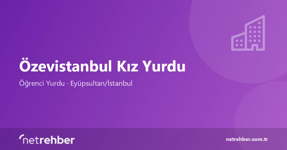 Özevistanbul Kız Yurdu kapak görseli