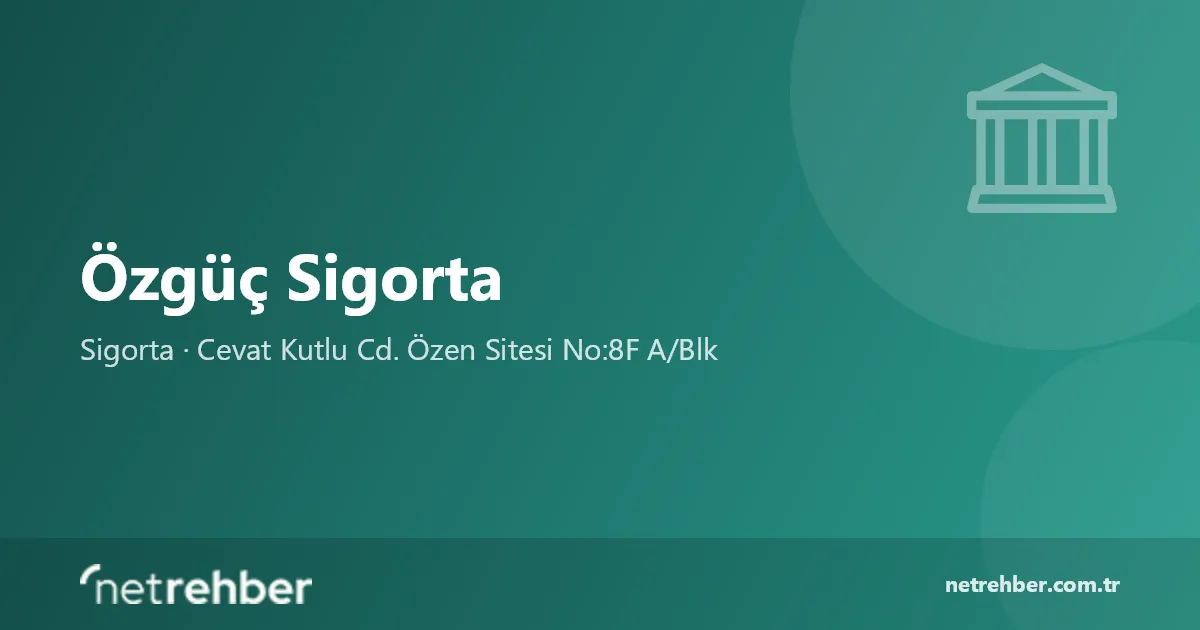 Özgüç Sigorta kapak görseli