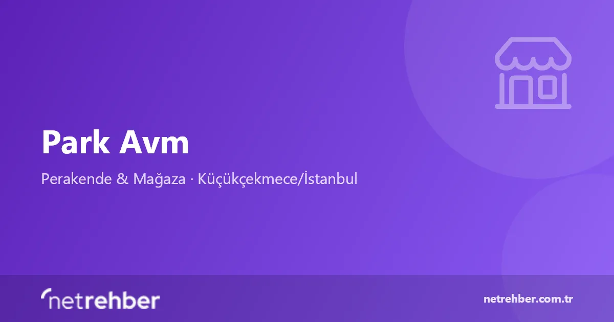Park Avm kapak görseli