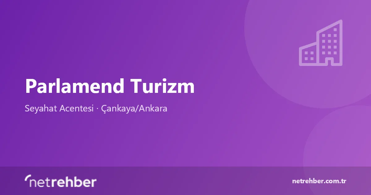 Parlamend Turizm kapak görseli