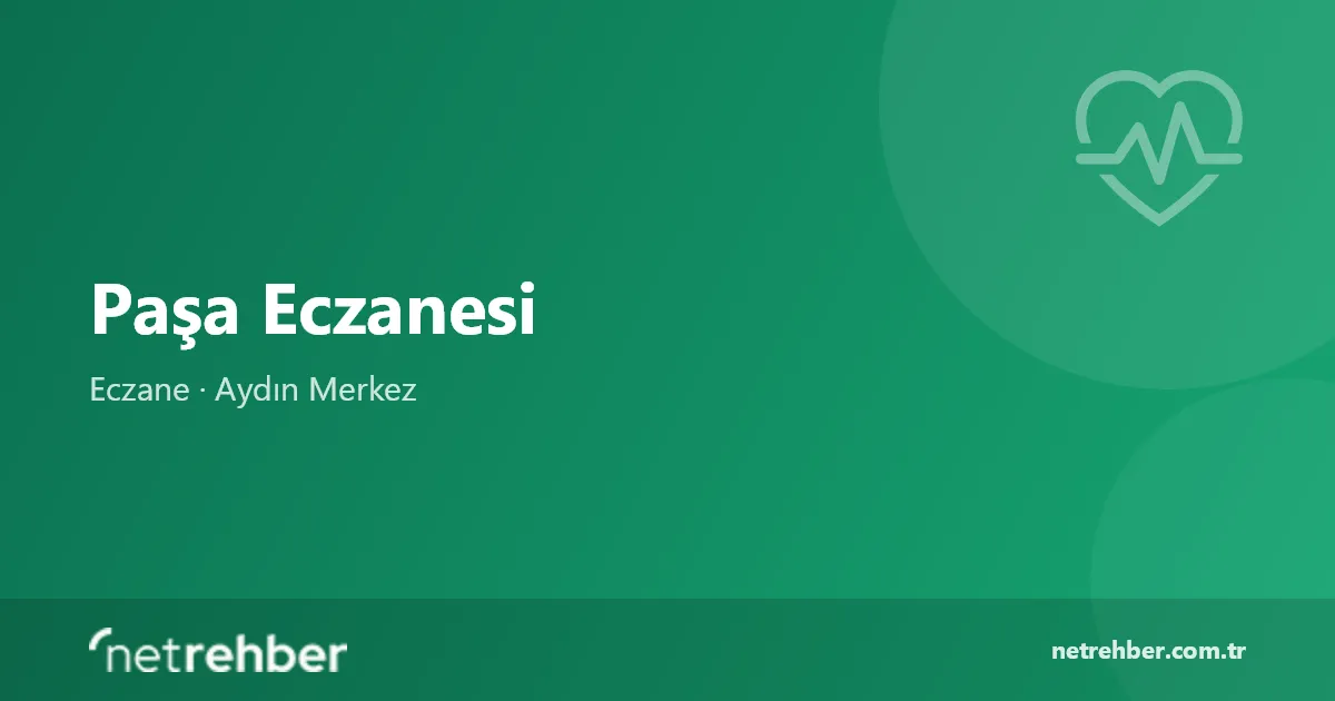 Paşa Eczanesi kapak görseli