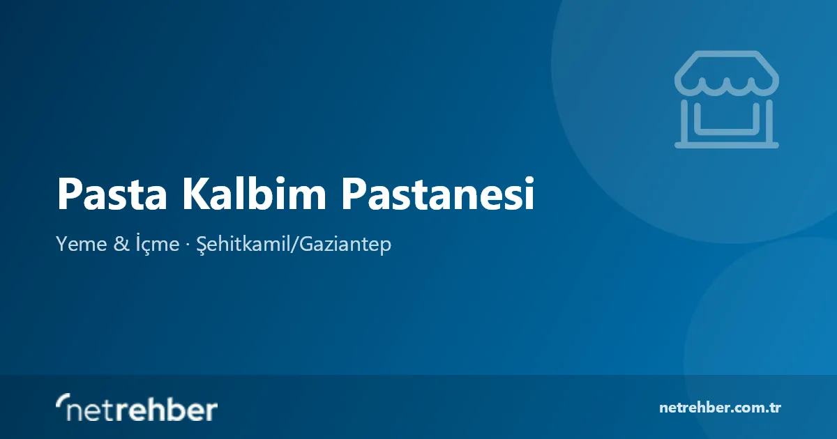 Pasta Kalbim Pastanesi kapak görseli