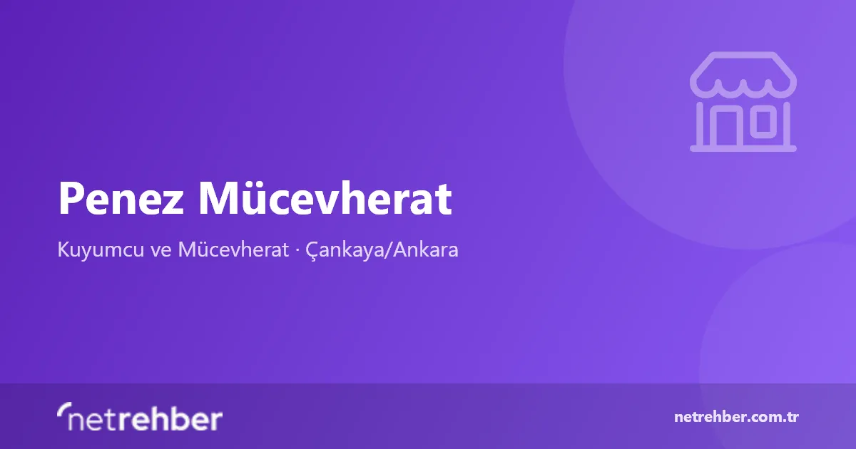 Penez Mücevherat kapak görseli