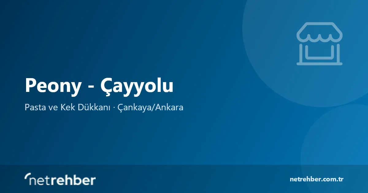 Peony - Çayyolu kapak görseli