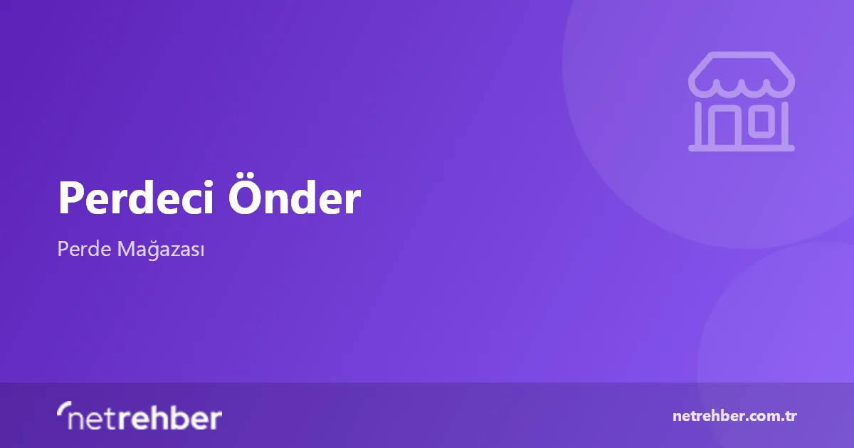 Perdeci Önder kapak görseli