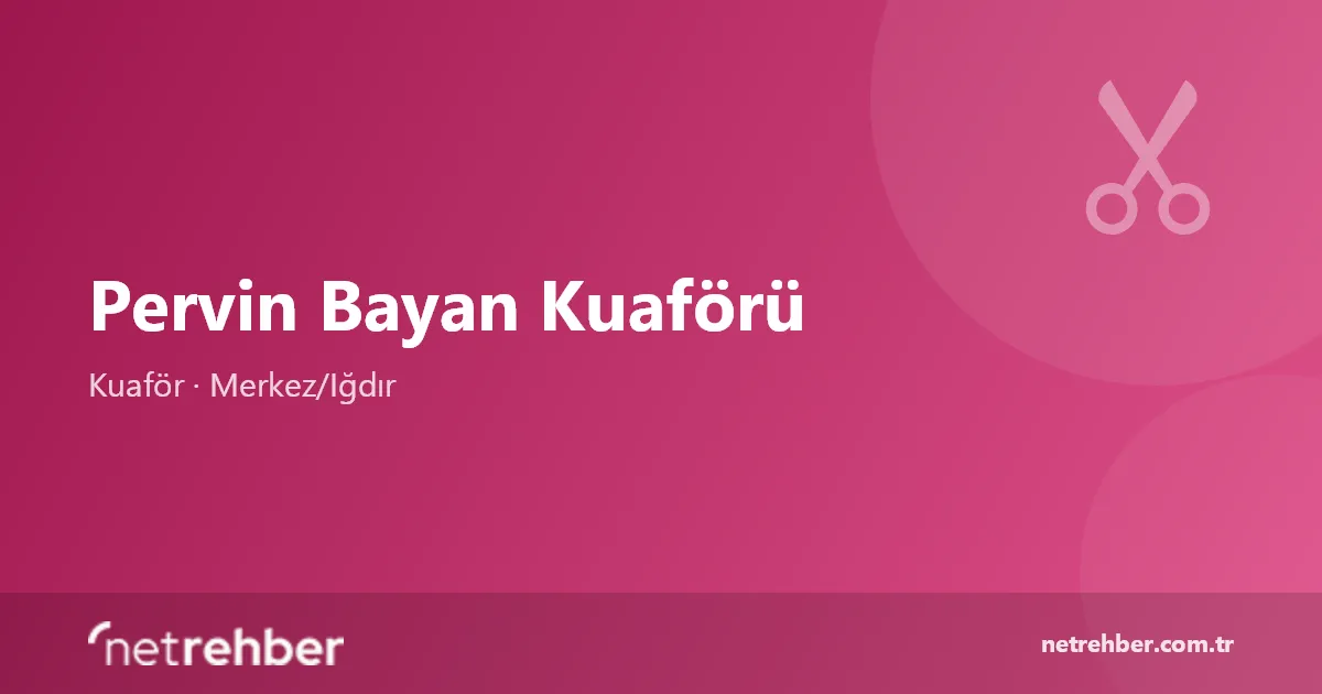 Pervin Bayan Kuaförü kapak görseli