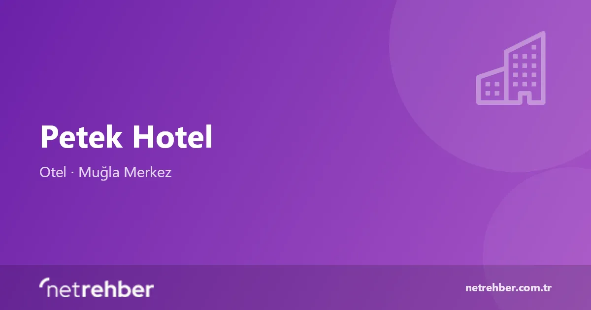 Petek Hotel kapak görseli