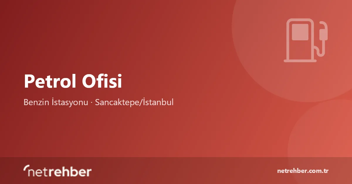 Petrol Ofisi kapak görseli
