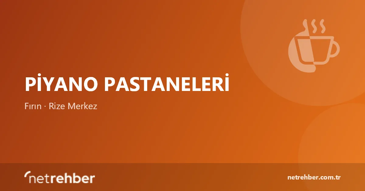Piyano Pastaneleri kapak görseli
