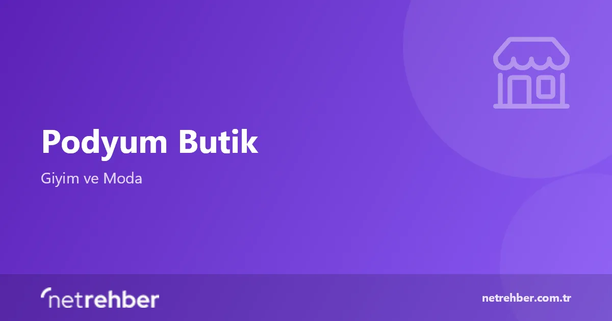Podyum Butik kapak görseli