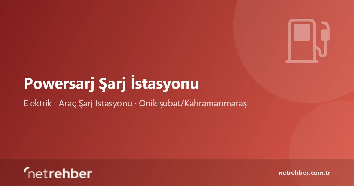 Powersarj Şarj İstasyonu kapak görseli