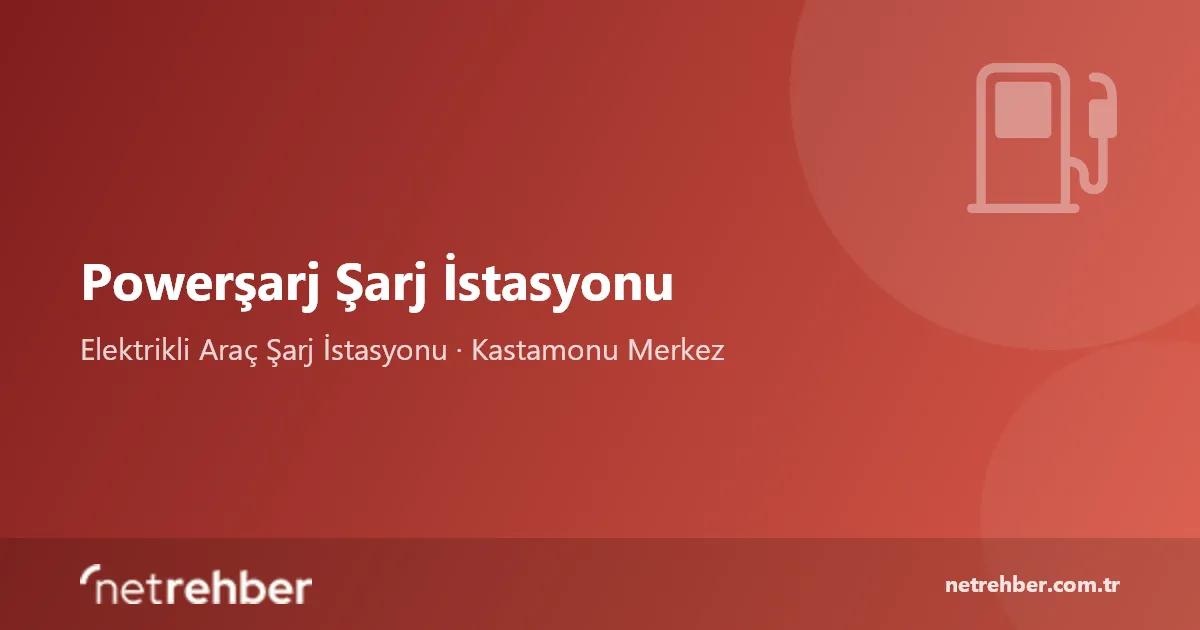 Powerşarj Şarj İstasyonu kapak görseli