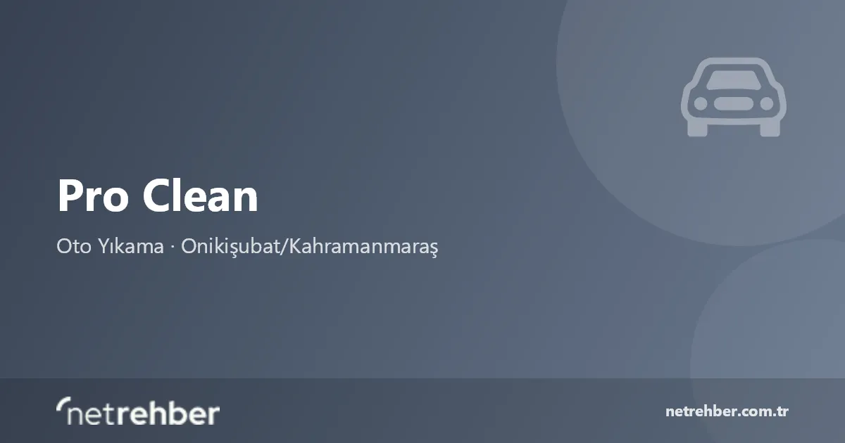 Pro Clean kapak görseli