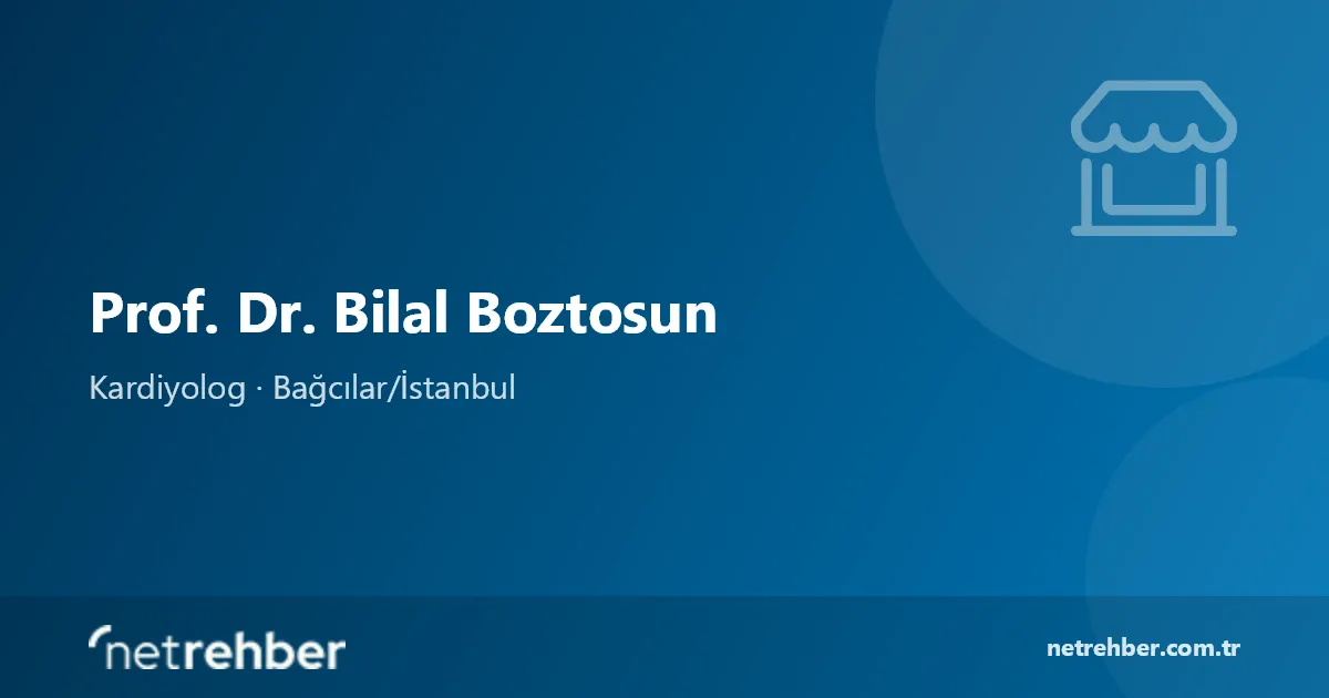 Prof. Dr. Bilal Boztosun kapak görseli