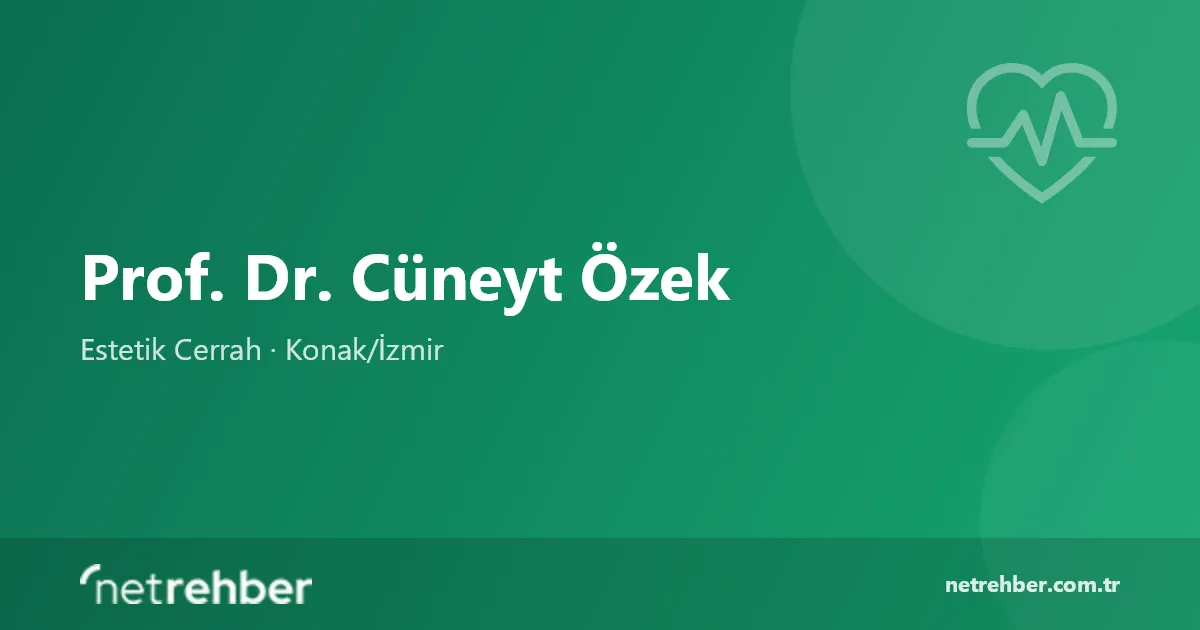 Prof. Dr. Cüneyt Özek kapak görseli