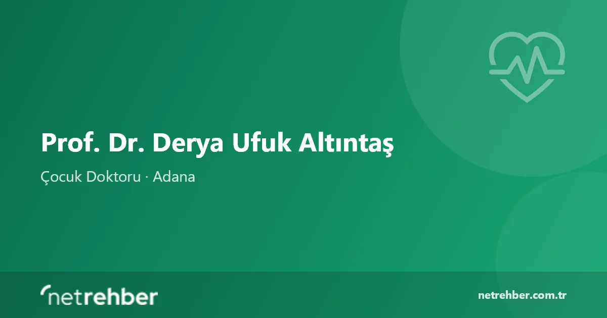 Prof. Dr. Derya Ufuk Altıntaş kapak görseli