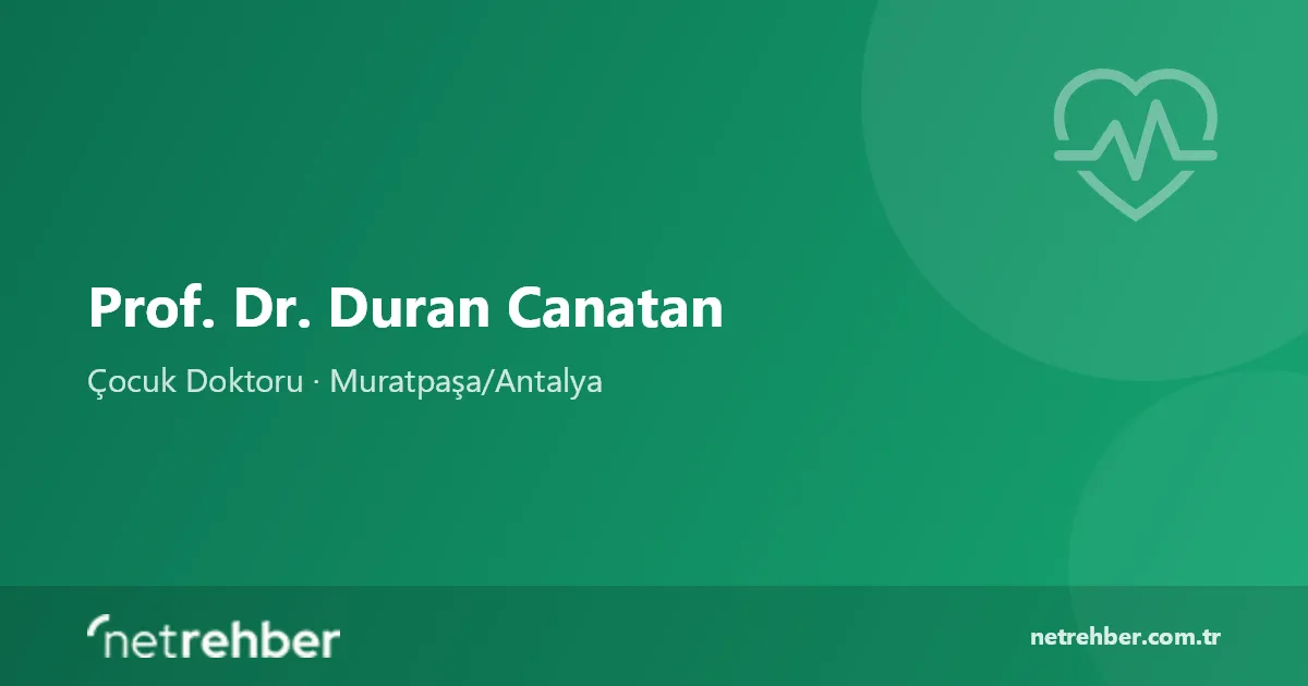 Prof. Dr. Duran Canatan kapak görseli