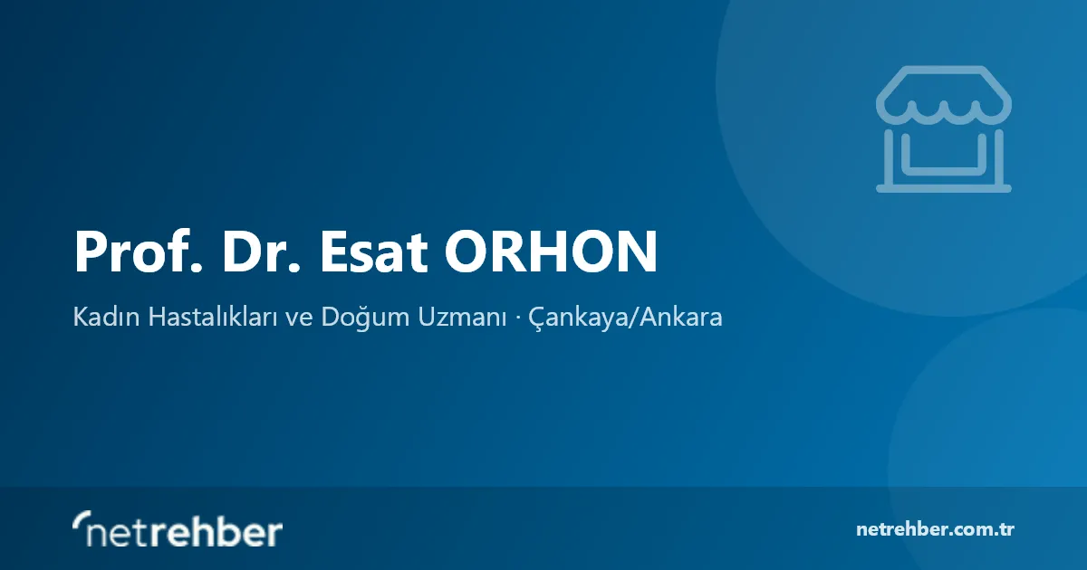 Prof. Dr. Esat ORHON kapak görseli