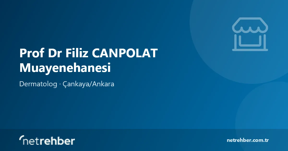 Prof Dr Filiz CANPOLAT Muayenehanesi kapak görseli