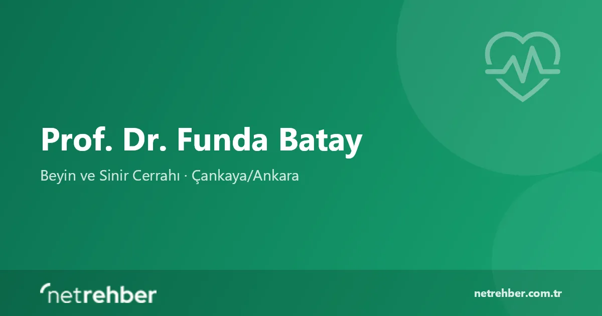 Prof. Dr. Funda Batay kapak görseli