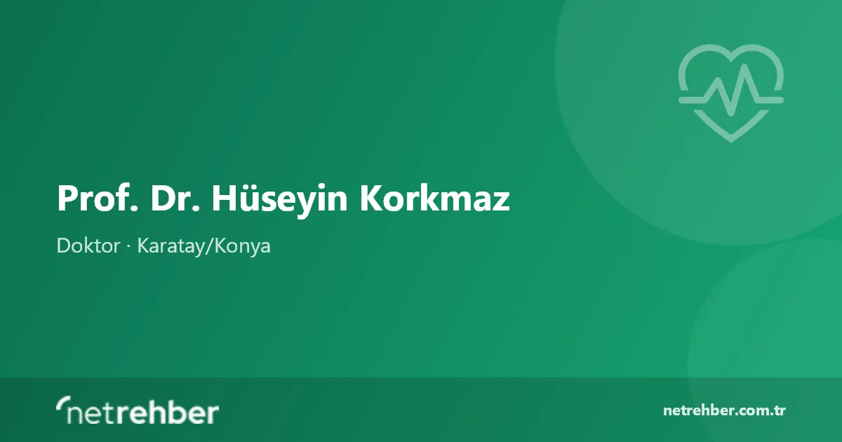 Prof. Dr. Hüseyin Korkmaz kapak görseli