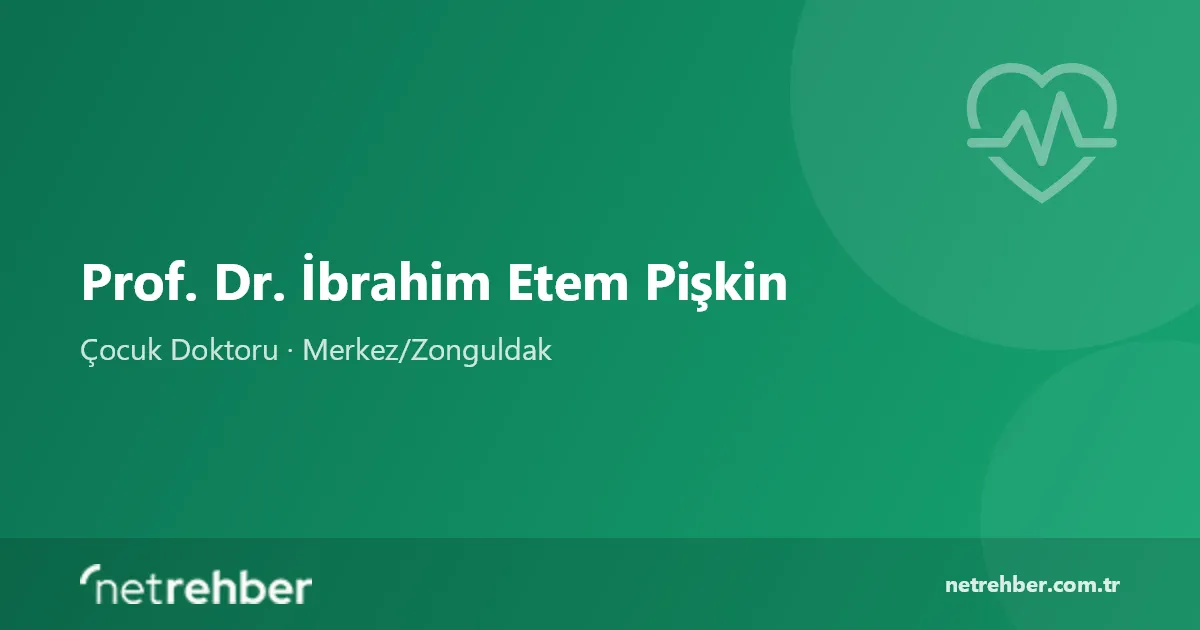 Prof. Dr. İbrahim Etem Pişkin kapak görseli