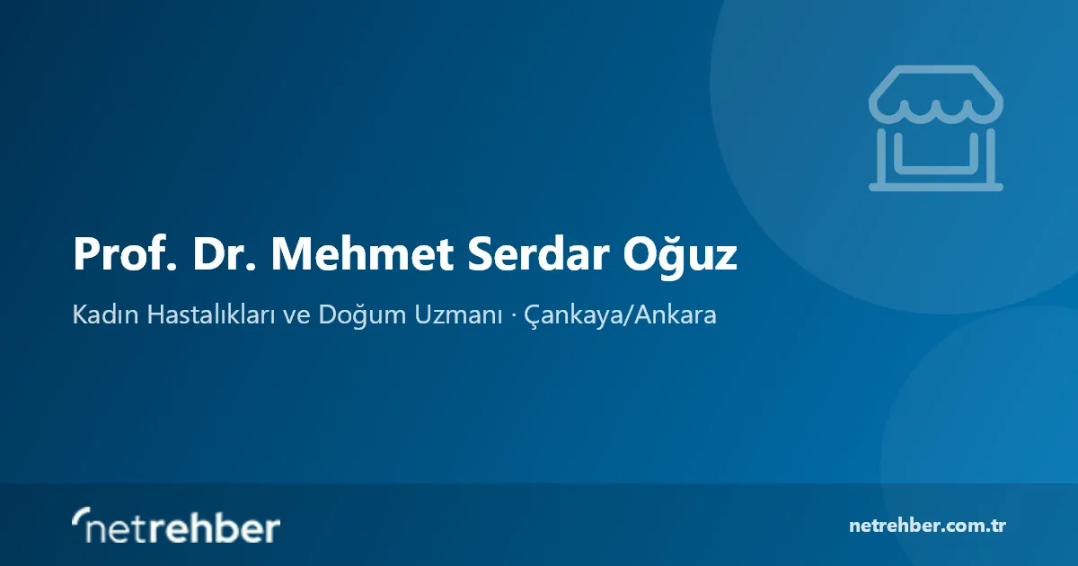Prof. Dr. Mehmet Serdar Oğuz kapak görseli
