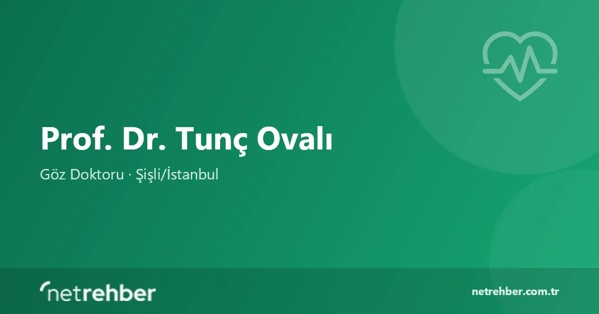 Prof. Dr. Tunç Ovalı kapak görseli