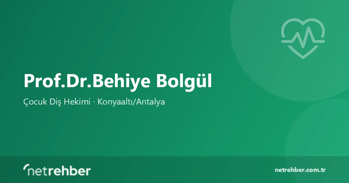 Prof.Dr.Behiye Bolgül kapak görseli
