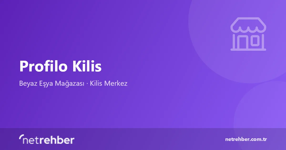 Profilo Kilis kapak görseli