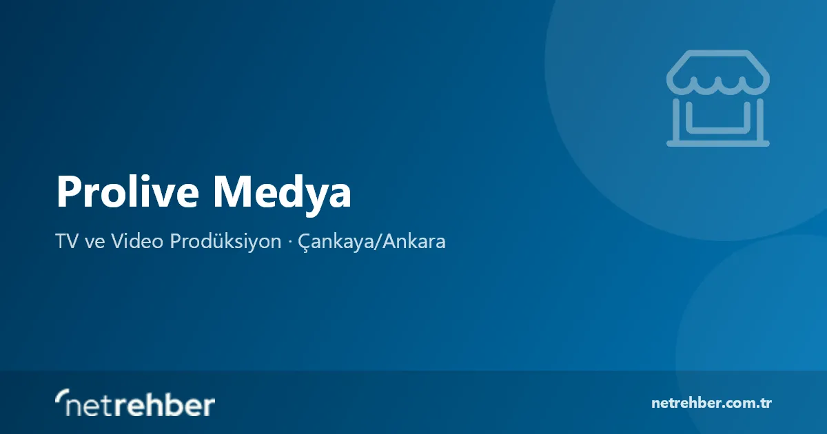 Prolive Medya kapak görseli