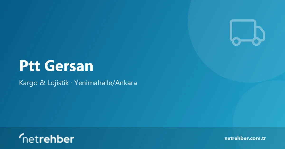 Ptt Gersan kapak görseli