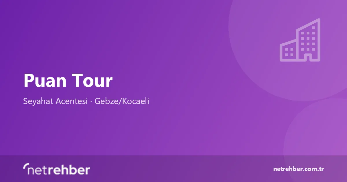 Puan Tour kapak görseli