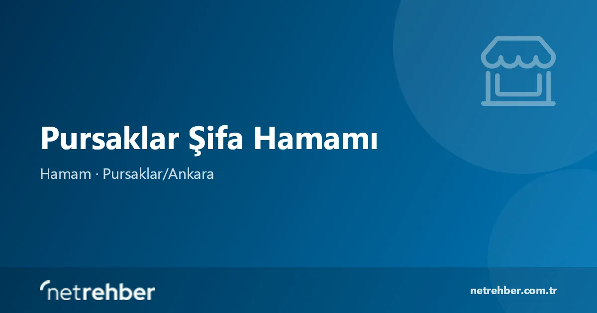 Pursaklar Şifa Hamamı kapak görseli