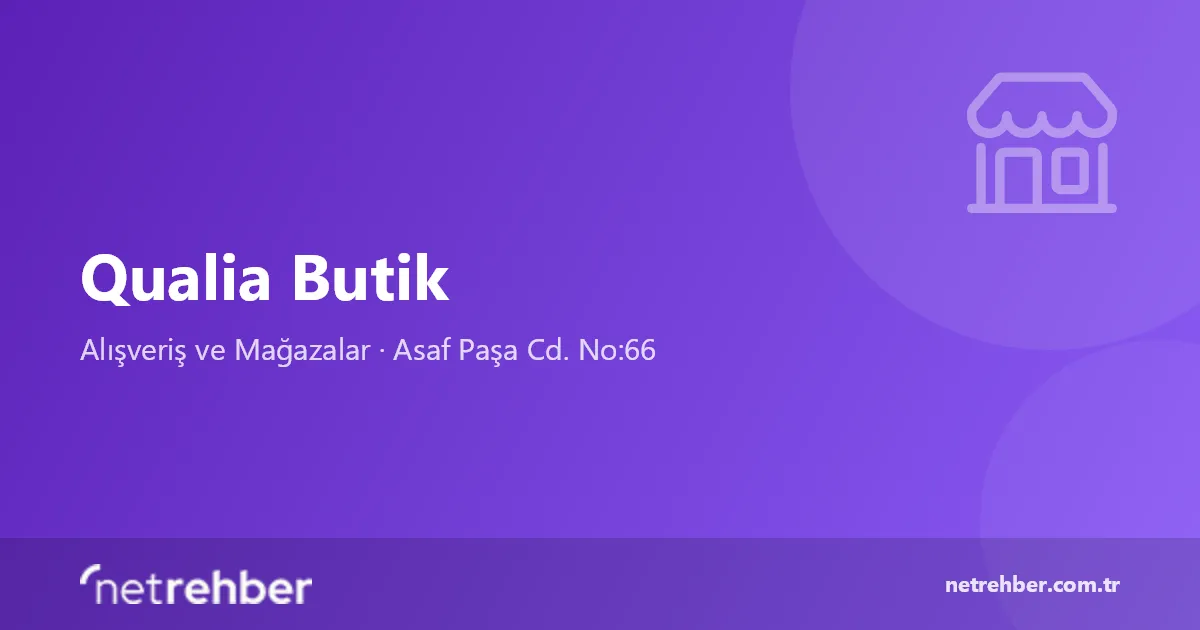 Qualia Butik kapak görseli