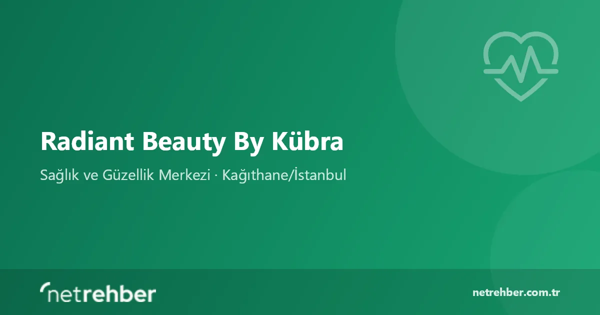 Radiant Beauty By Kübra kapak görseli