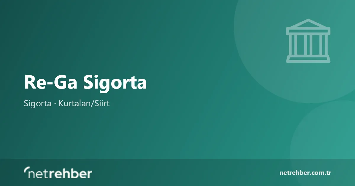 Re-Ga Sigorta kapak görseli