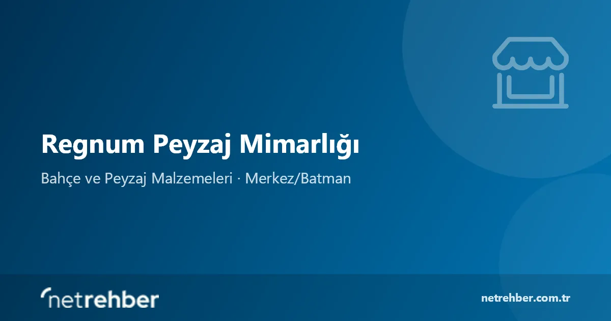 Regnum Peyzaj Mimarlığı kapak görseli