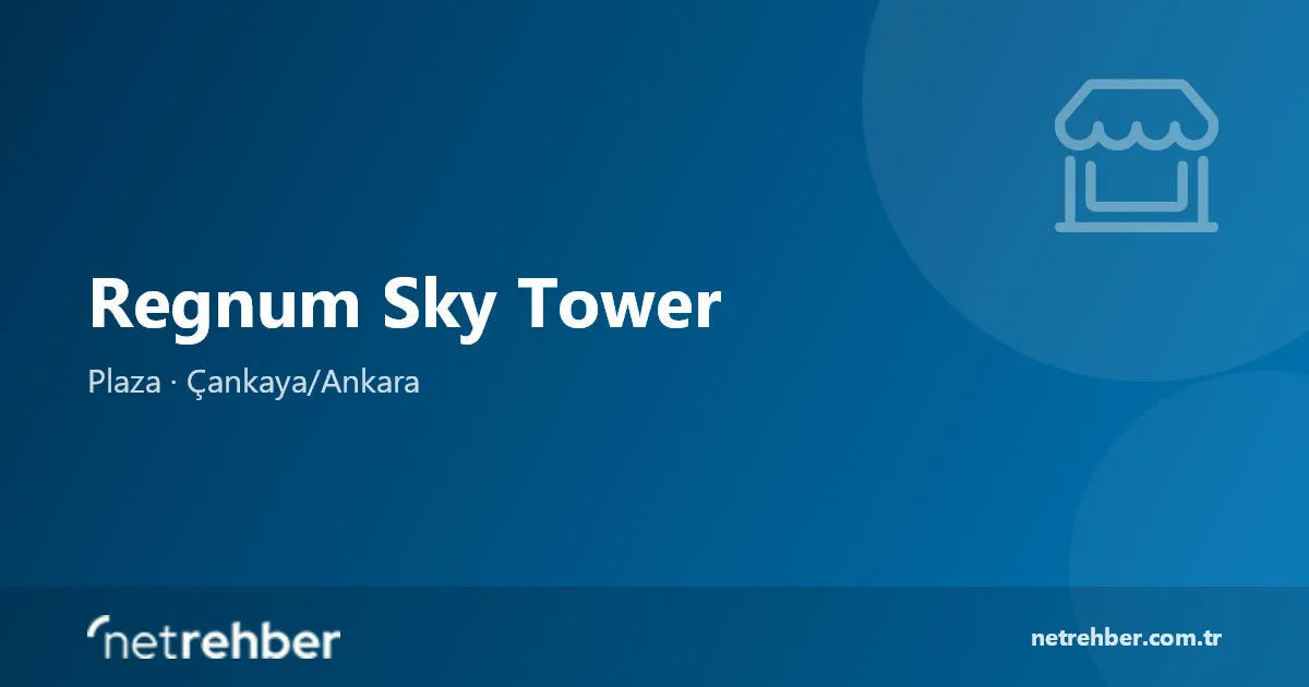 Regnum Sky Tower kapak görseli