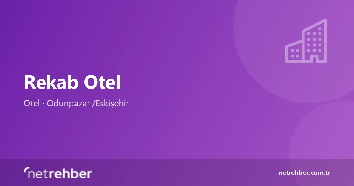 Rekab Otel kapak görseli