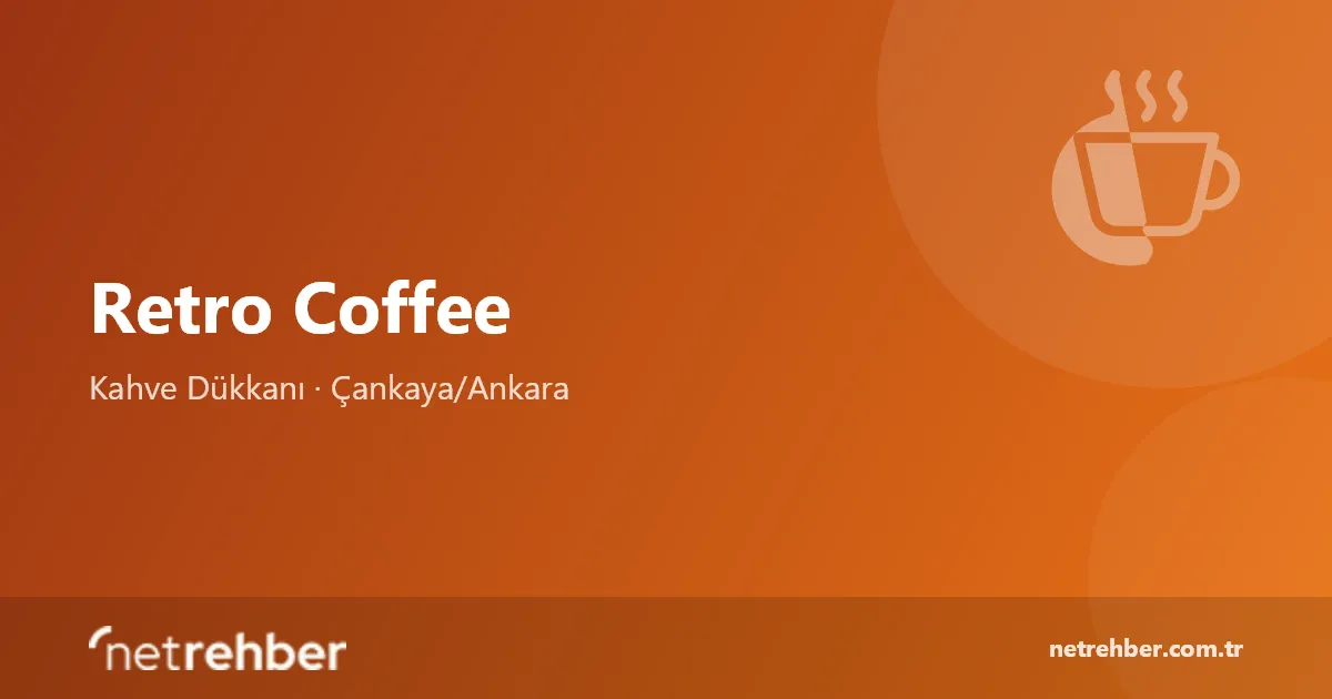 Retro Coffee kapak görseli