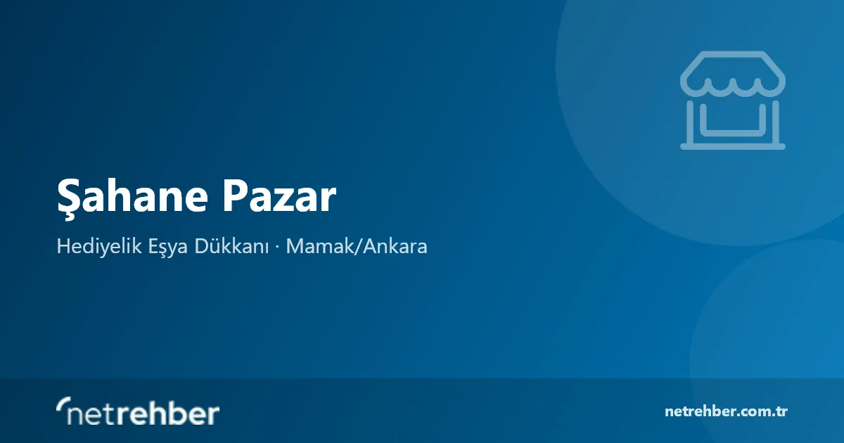 Şahane Pazar kapak görseli