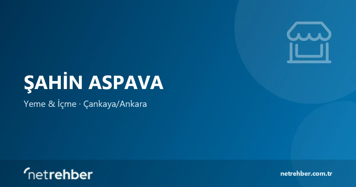 Şahin Aspava kapak görseli