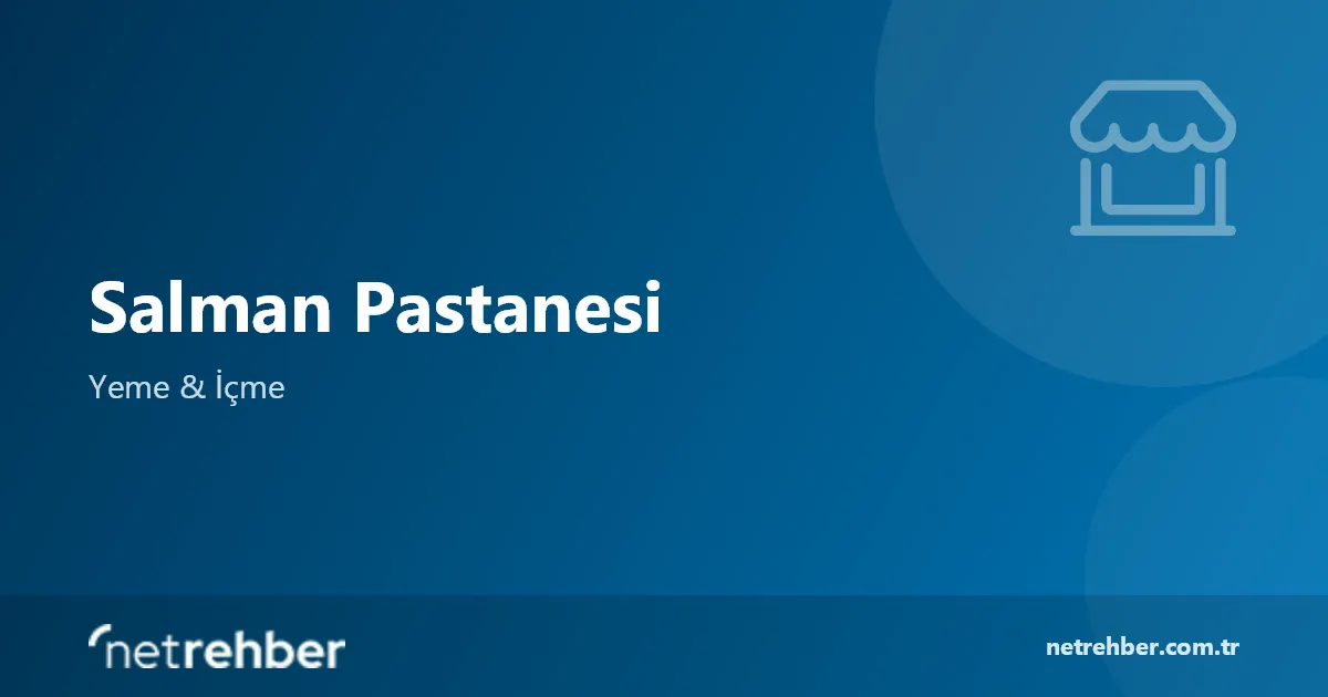 Salman Pastanesi kapak görseli