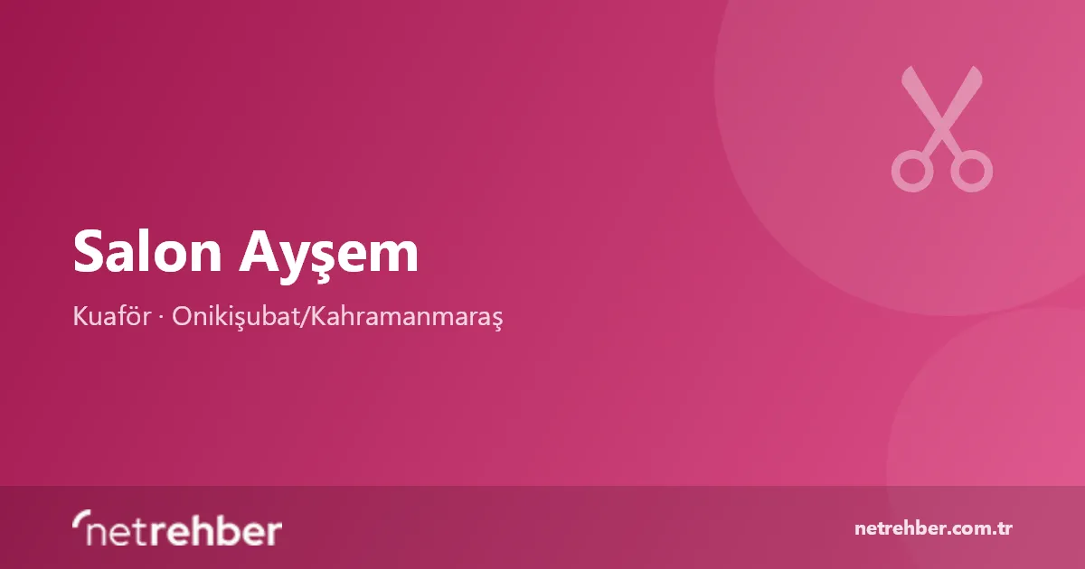 Salon Ayşem kapak görseli