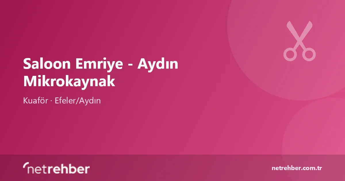 Saloon Emriye - Aydın Mikrokaynak kapak görseli