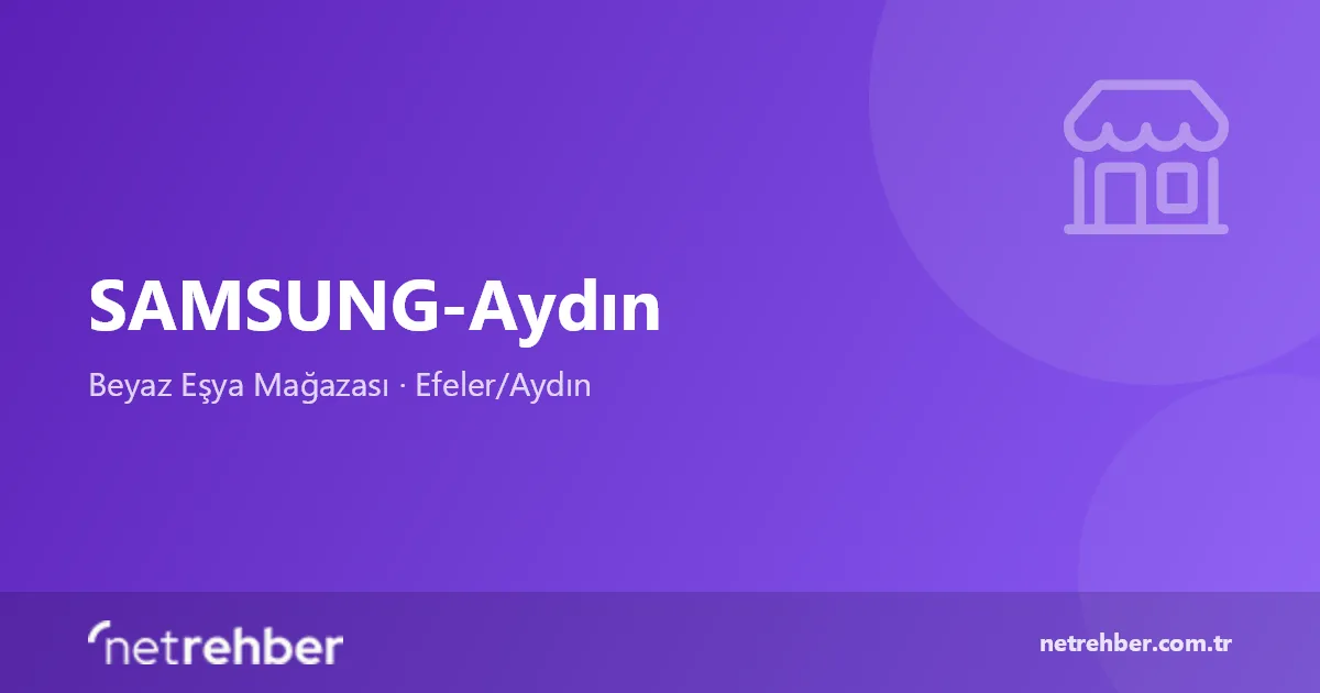 SAMSUNG-Aydın kapak görseli